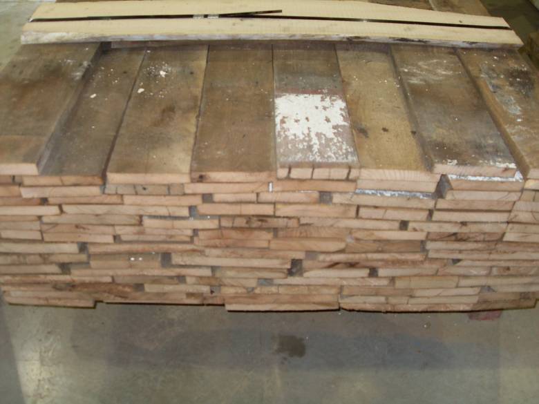 Weathered Oak Lumber for Approval